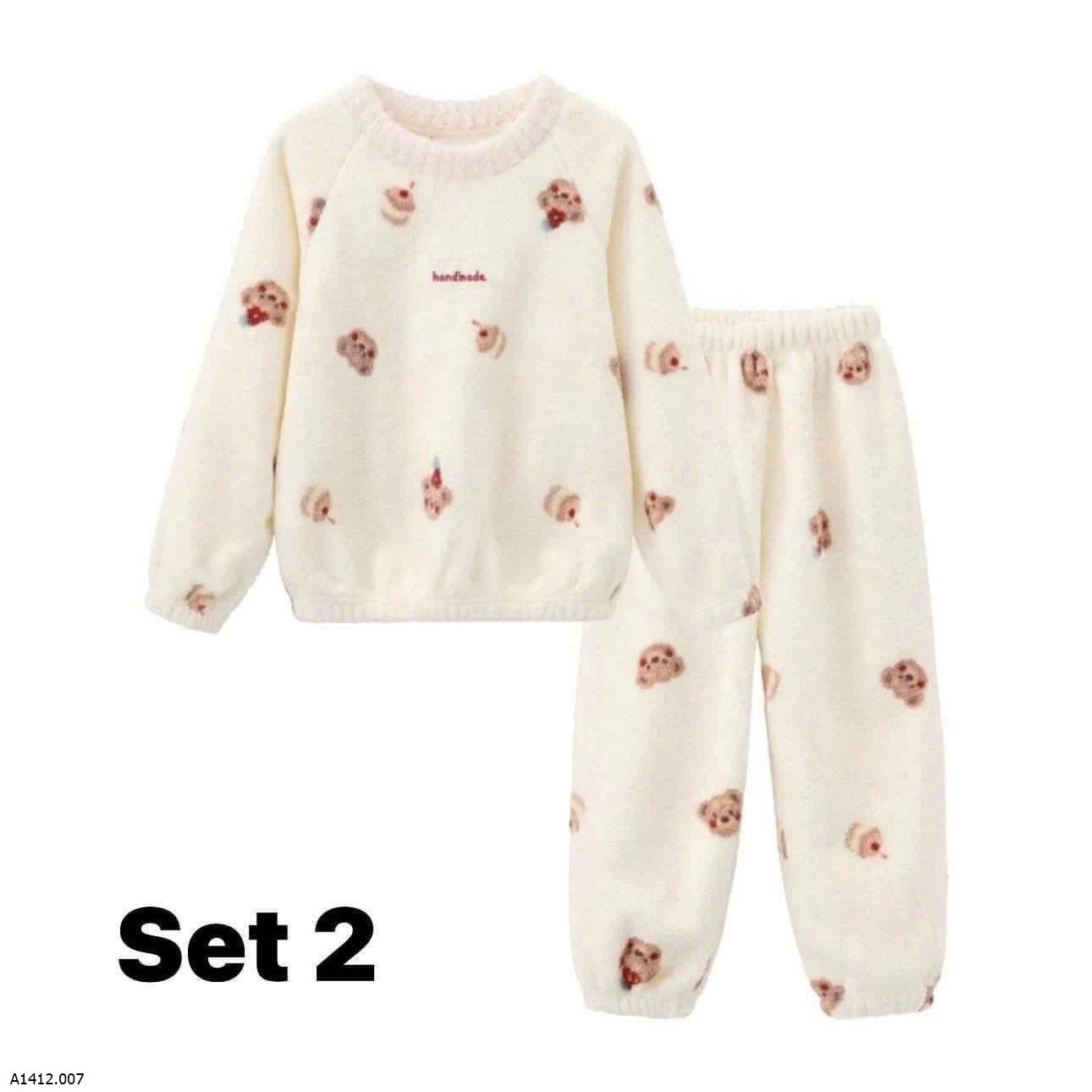 BỘ LÔNG MỀM TRẺ EM Giá sỉ Size 100-110-120: #125k/set Size 130-140-150: #145k/ set Size 160-170: #165k/ set