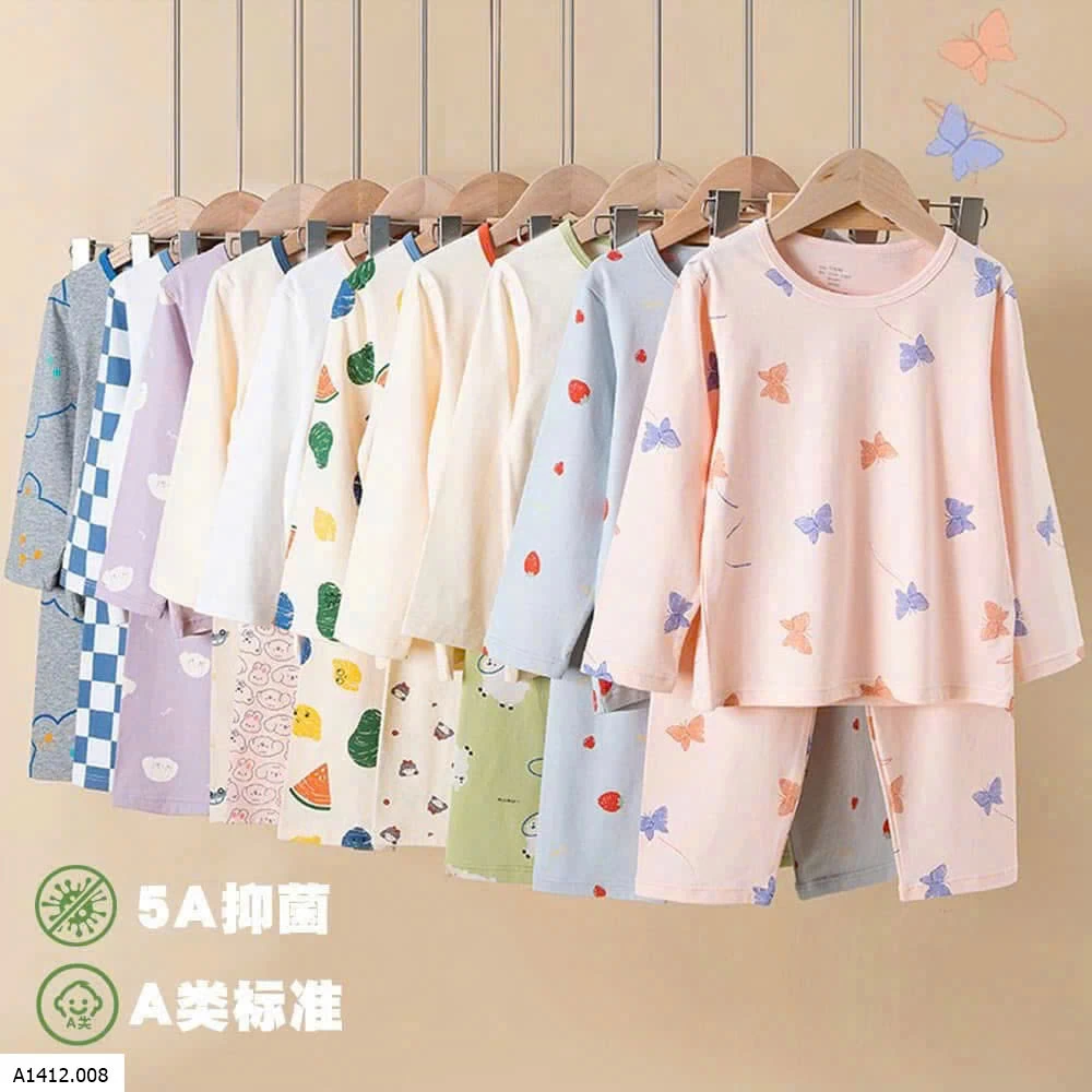 BỘ COTTON TRẺ EM HÀNG XUẤT Giá sỉ 135ka