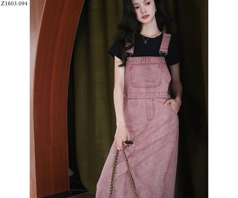 Lenkapas - Váy Yếm kaki 2 túi dễ thương - đủ màu: đen, trắng, hồng | Shopee  Việt Nam