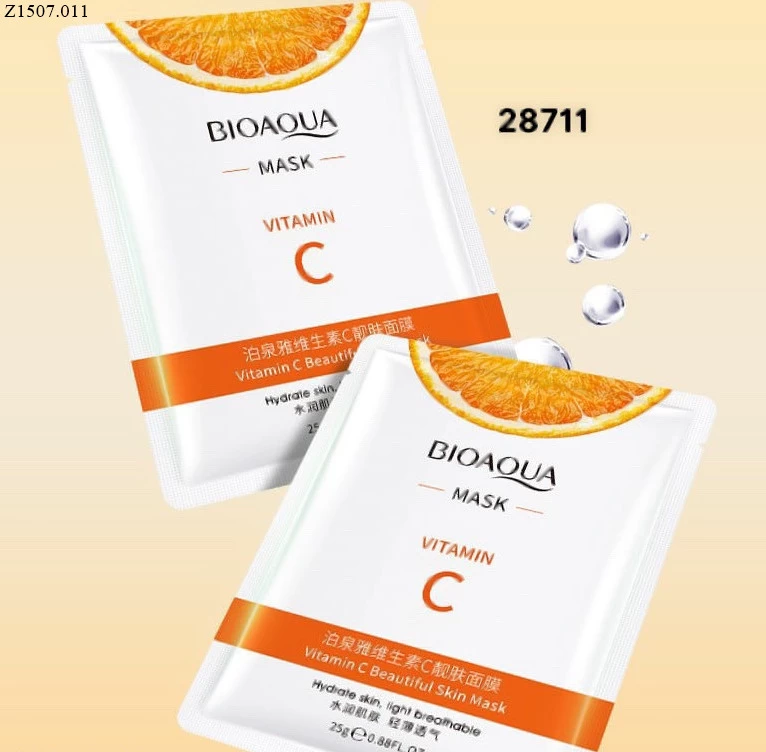 COMBO 20 MIẾNG MẶT NẠ VITAMIN C Si 48k/1 set 20 miếng