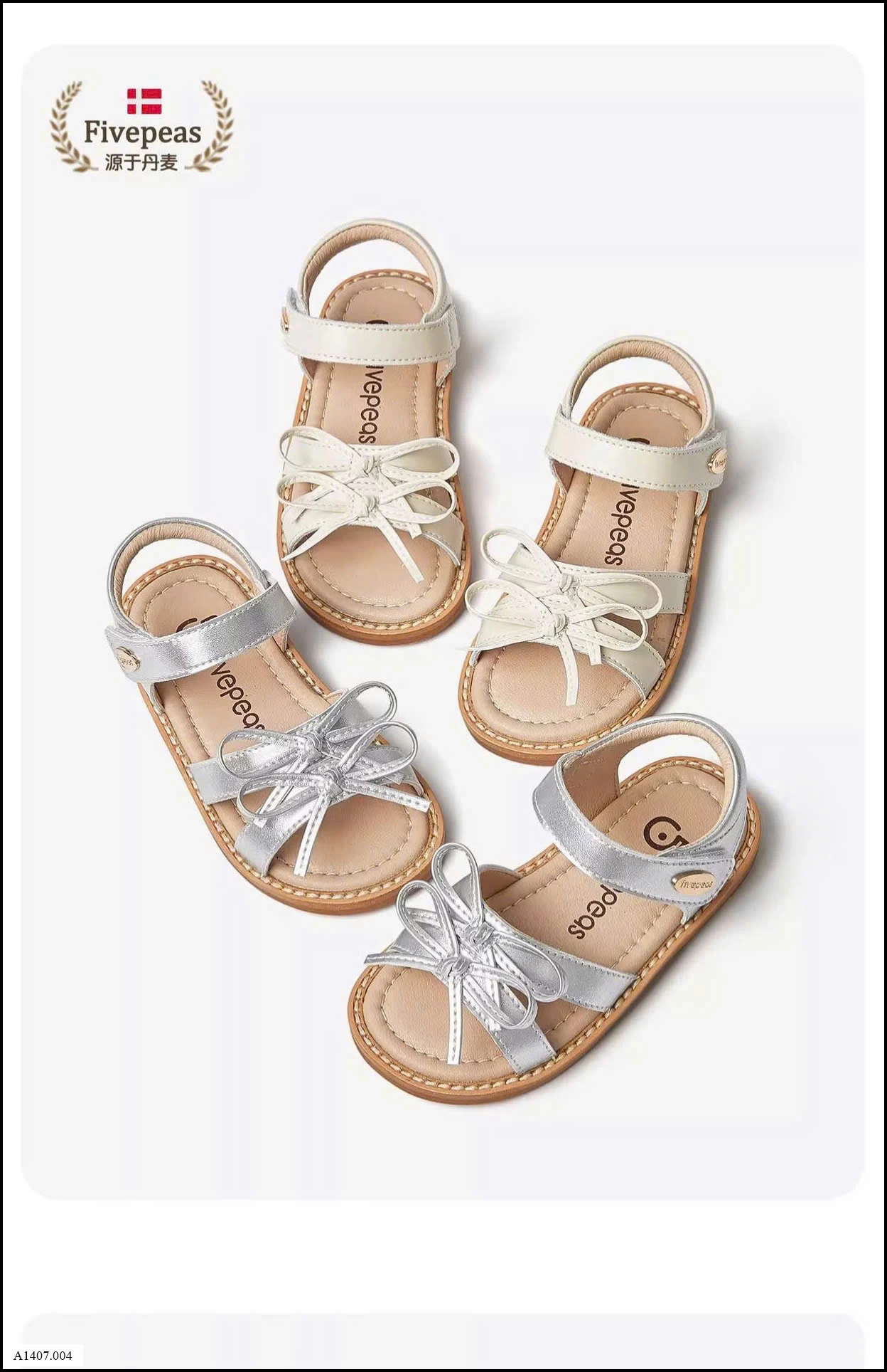 DÉP SANDAL NƠ CHO BÉ GÁI Sỉ giá 26-30: 146k  31-36: 155k 