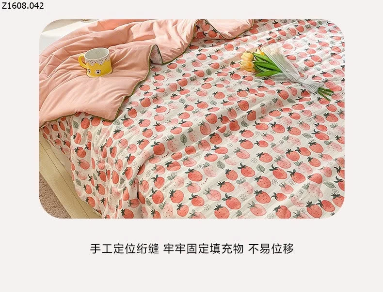 CHĂN COTTON SỢI ĐẬU NÀNH  Sỉ 208k/ 1 chiếc