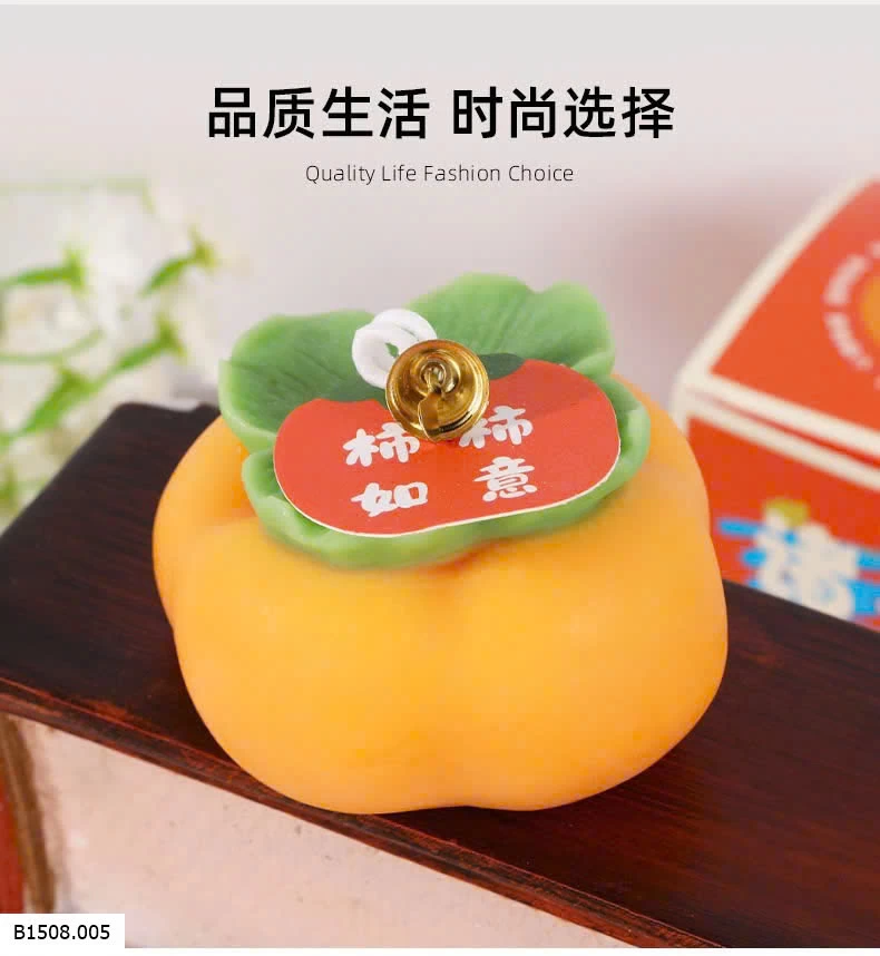 SET 2 HỘP NẾN QUẢ HỒNG Giá sỉ 50k/1 set 2 hộp 