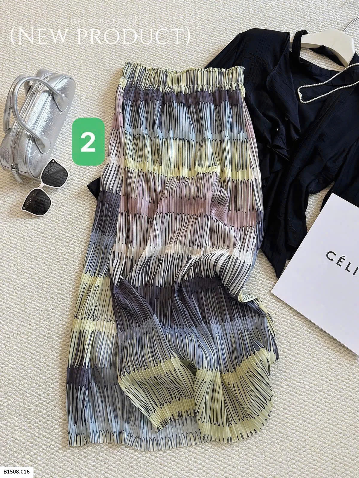 CHÂN VÁY BODY HOẠ TIẾT ANNA Giá sỉ 170k 