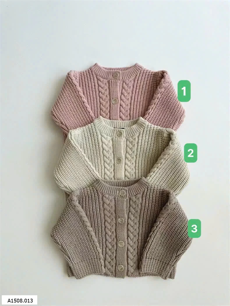 ÁO LEN CARDIGAN CHO BÉ Giá sỉ 183k