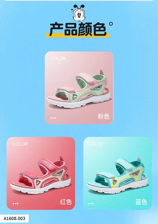 SANDAL BOBDOG CHO BÉ GÁI     Giá sỉ 135k