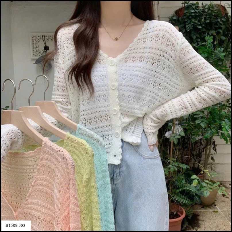 ÁO CARDIGAN CỔ V NỮ   Giá sỉ 58k