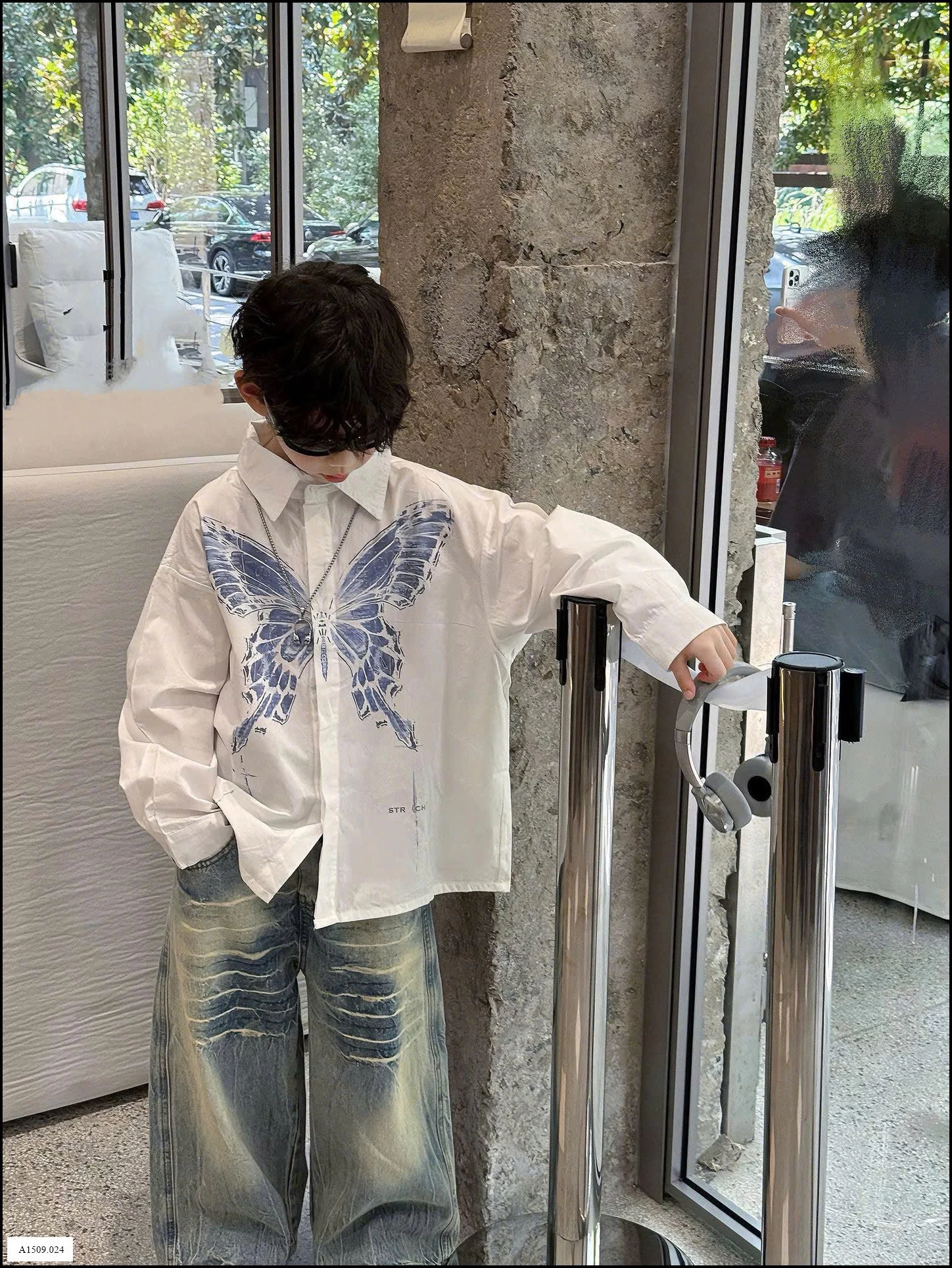 ÁO SƠ MI CÁNH BƯỚM   Giá sỉ 151k