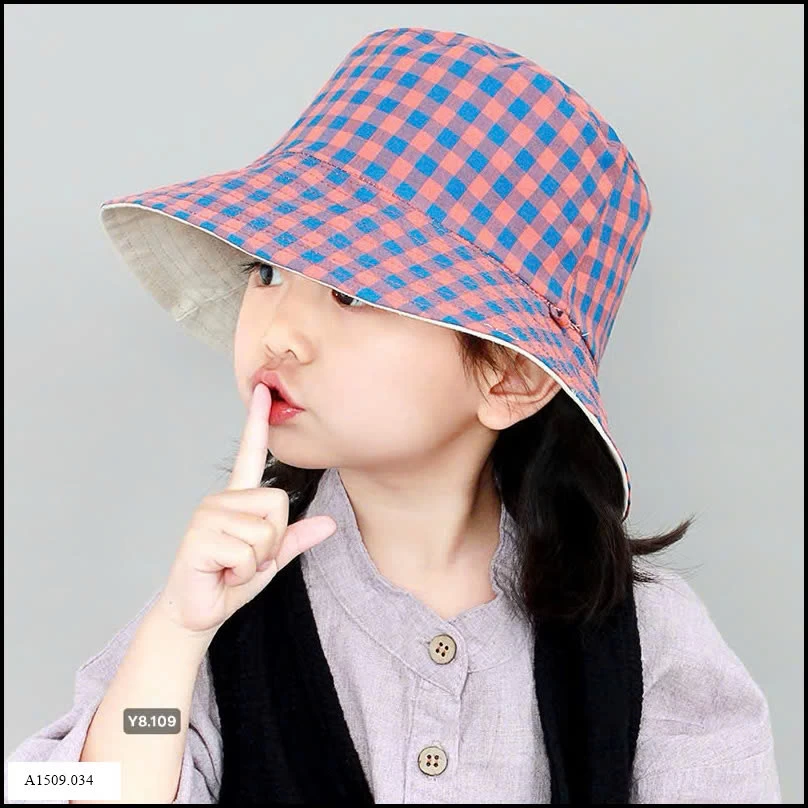 MŨ VÀNH TRÒN 2 MẶT CHO BÉ   Giá sỉ 140k /1 set /2 c