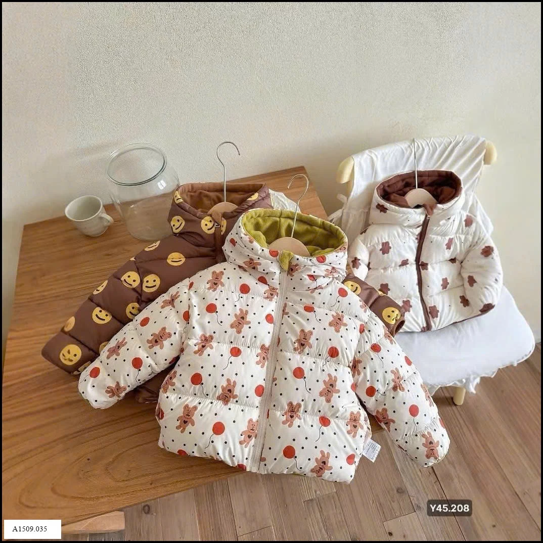 Áo phao 2 mặt   Giá sỉ  155k