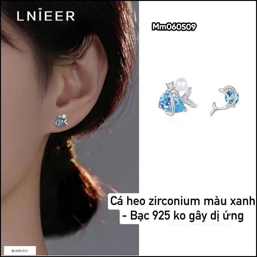  BÔNG TAI CÁ HEO  LNIEER   Giá sỉ 99k