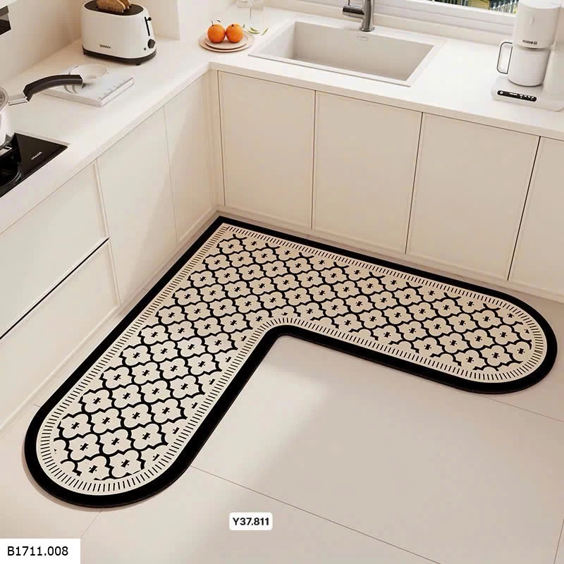 THẢM LÓT SÀN GÓC BẾP CHỮ L CHỐNG TRƯỢT Giá sỉ 90k