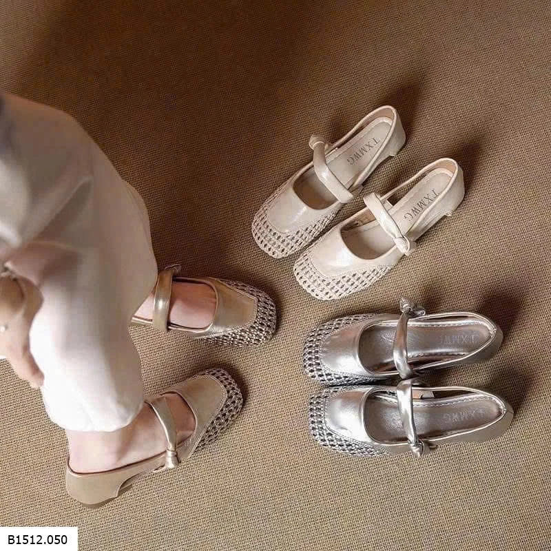 GIÀY BÚP BÊ ĐAN MŨI CHO NỮ Giá sỉ 175k