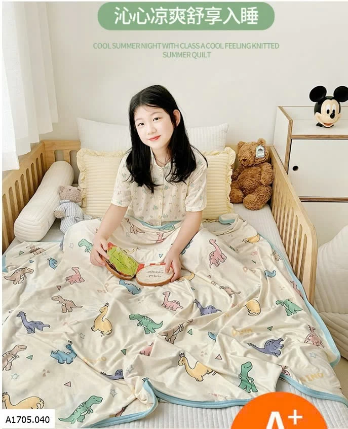 CHĂN HÈ CHO BÉ  Sỉ 131k/c ( 120*150) 