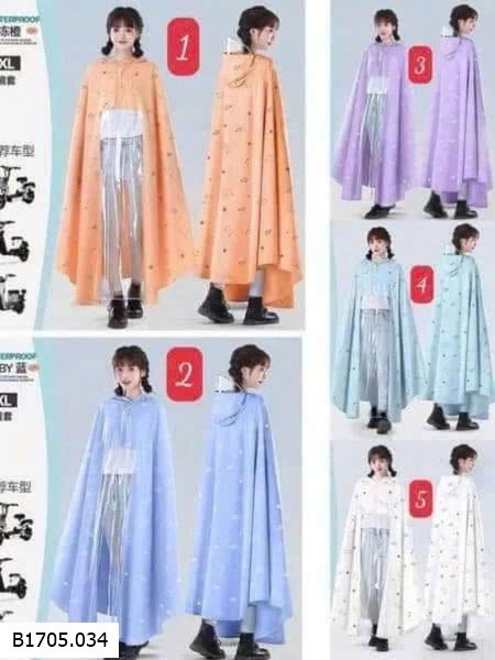 ÁO MƯA WATERPROOF TRÙM MẪU MỚI Sỉ 106k