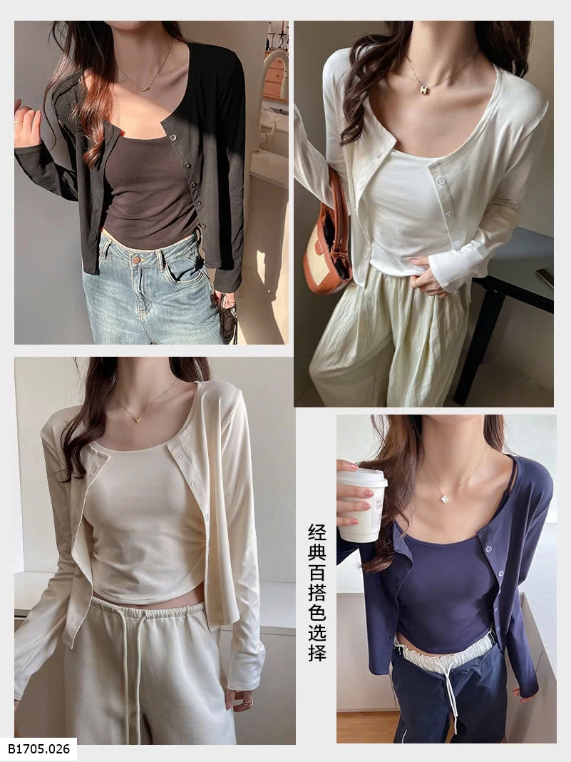 ÁO CARDIGAN MỎNG CHO NỮ Sỉ 98k