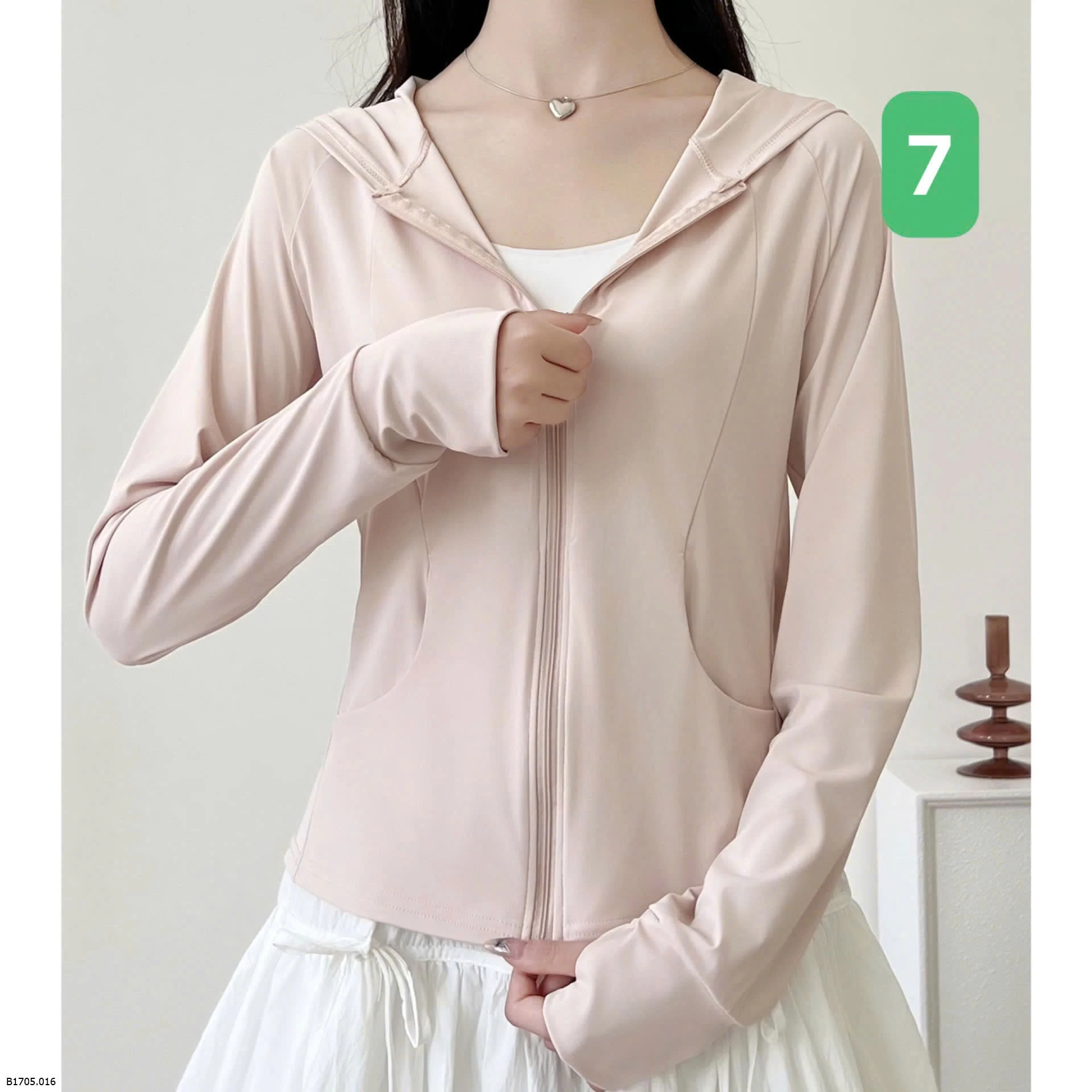 ÁO CHỐNG NẮNG MỎNG DÁNG ÔM NỮ Sỉ 110k