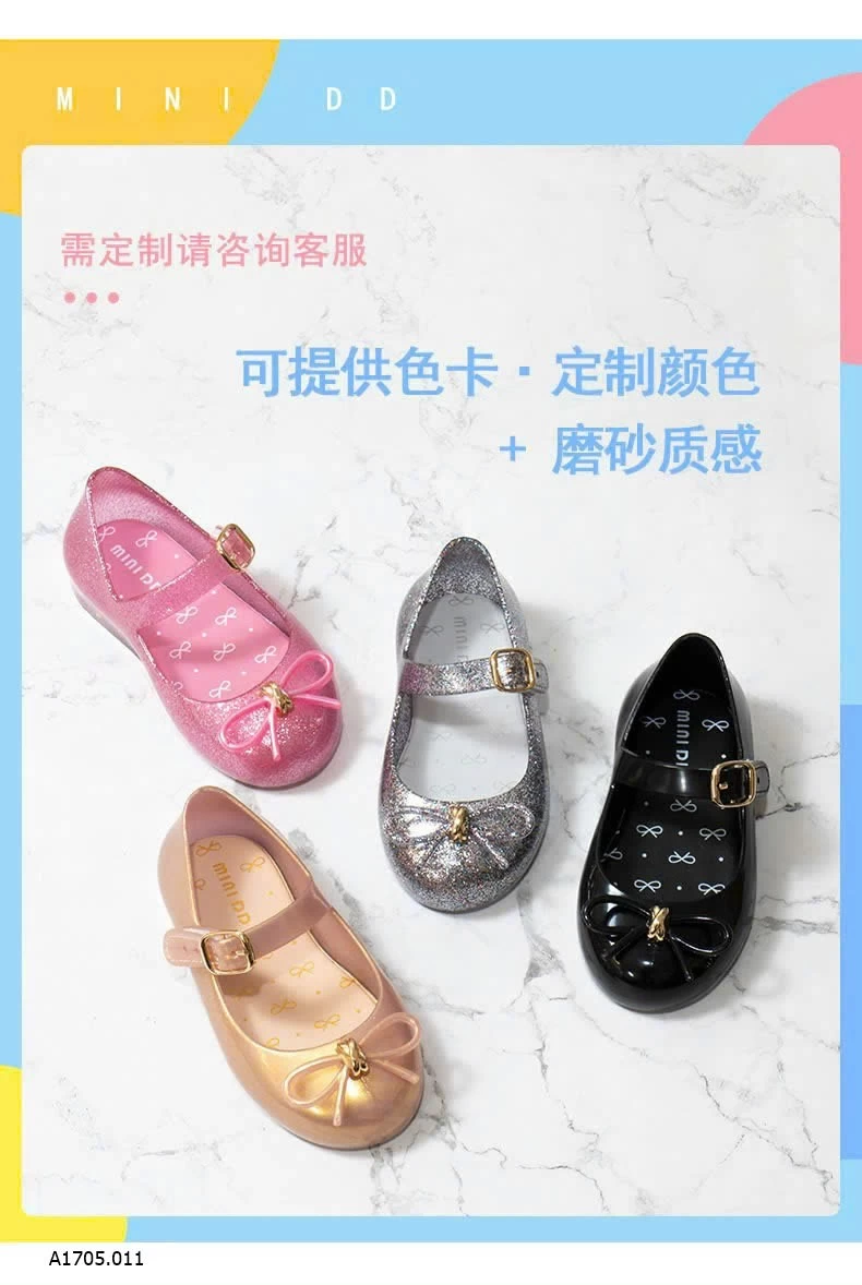 GIÀY NƠ CÔNG CHÚA MINIDD BG  Sỉ 131k