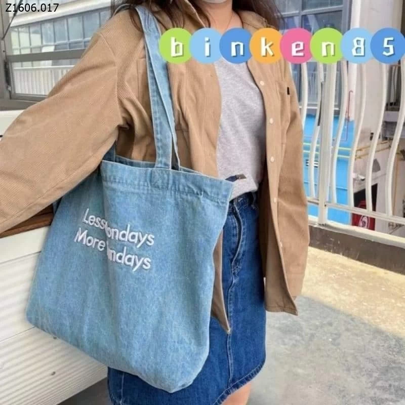 TÚI VẢI CANVAS DENIM Sỉ 47k 