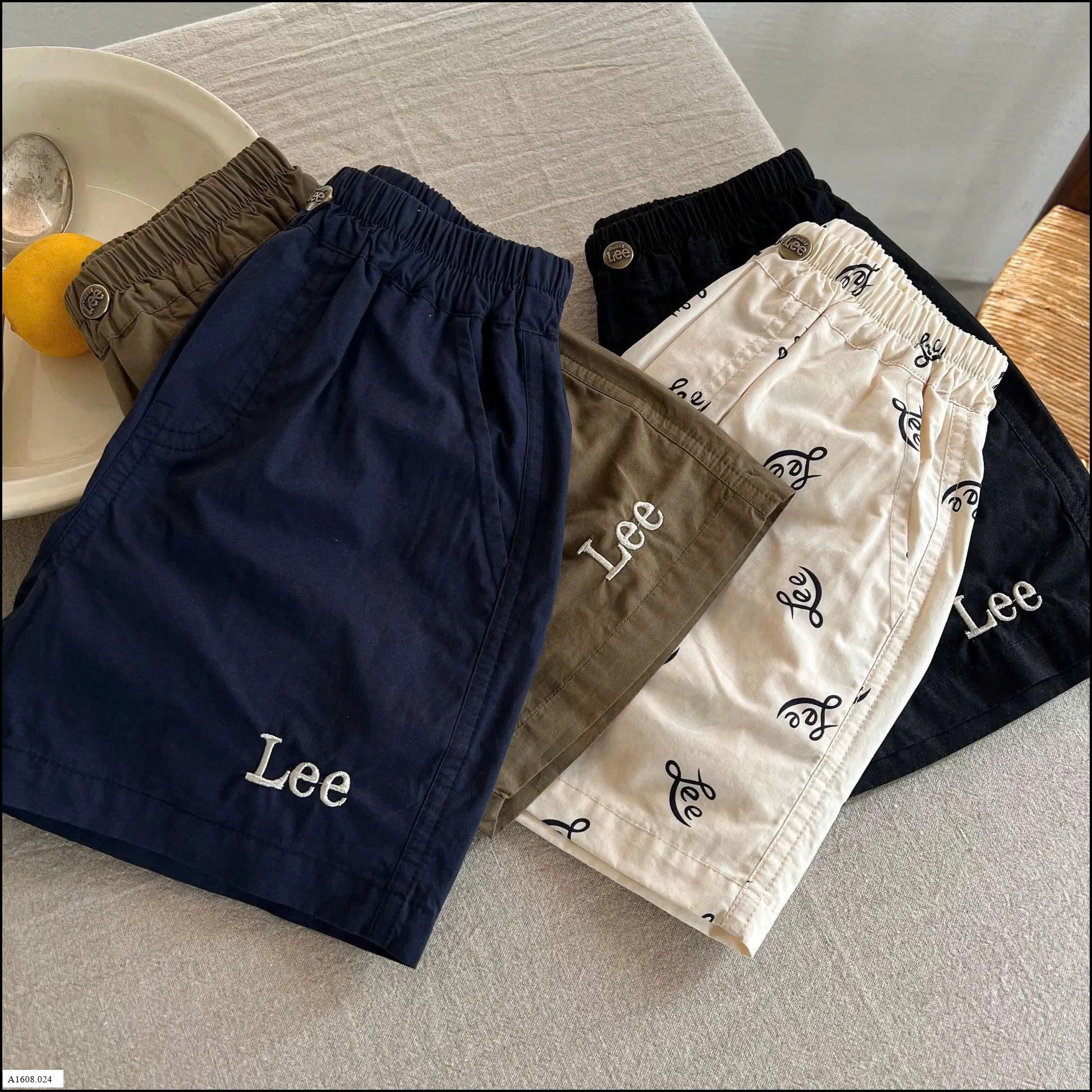 QUẦN SHORT CHỮ CHO BÉ TRAI   Giá sỉ 88k