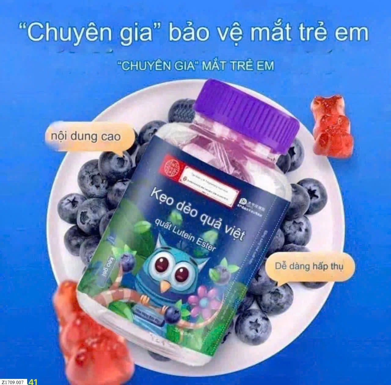 SET 6 HŨ KẸO DẺO VIỆT QUẤT LUTEIN Sỉ 60k. 1 sét 6 lọ