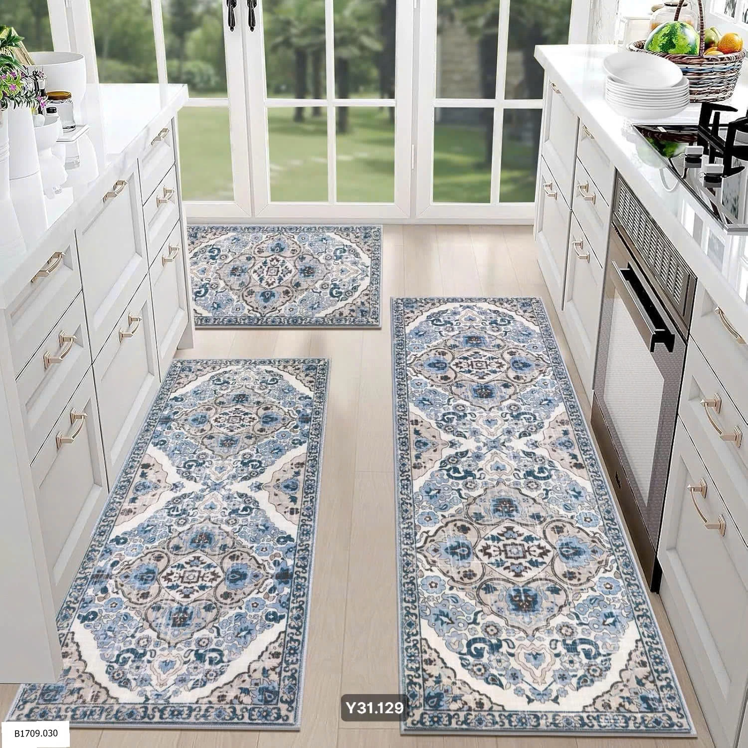 THẢM BẾP  Giá sỉ 140k/1  Set 3 tham bếp