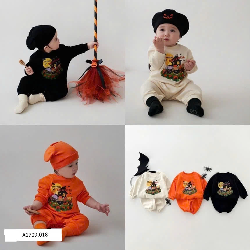 BODY LIỀN THÂN HALLOWEEN   Giá sỉ 165k