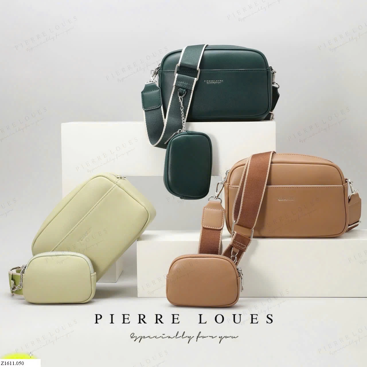 SET TÚI 2 CHI TIẾT PIERRE LOUES Sỉ 144k