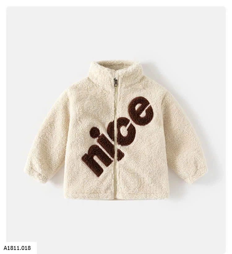 ÁO KHOÁC LÔNG TRẺ EM WELLKID Giá sỉ 165k