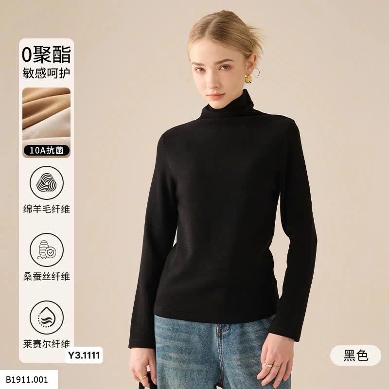 ÁO GIỮ NHIỆT CỔ LỌ   Giá sỉ 180k