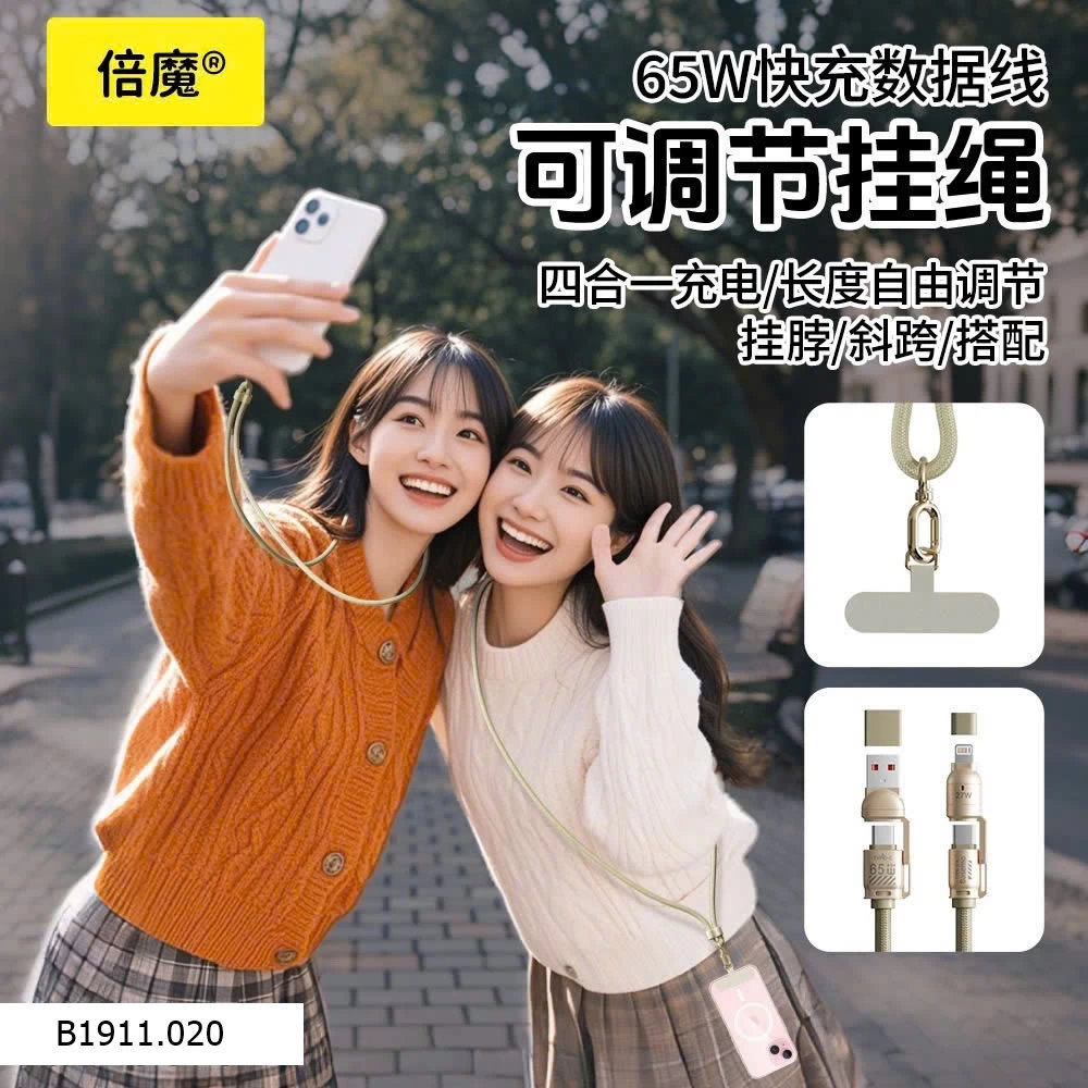 Dây đeo thời trang kiêm luôn Cáp sạc Giá sỉ 65k/c sỉ từ 2 chiếc