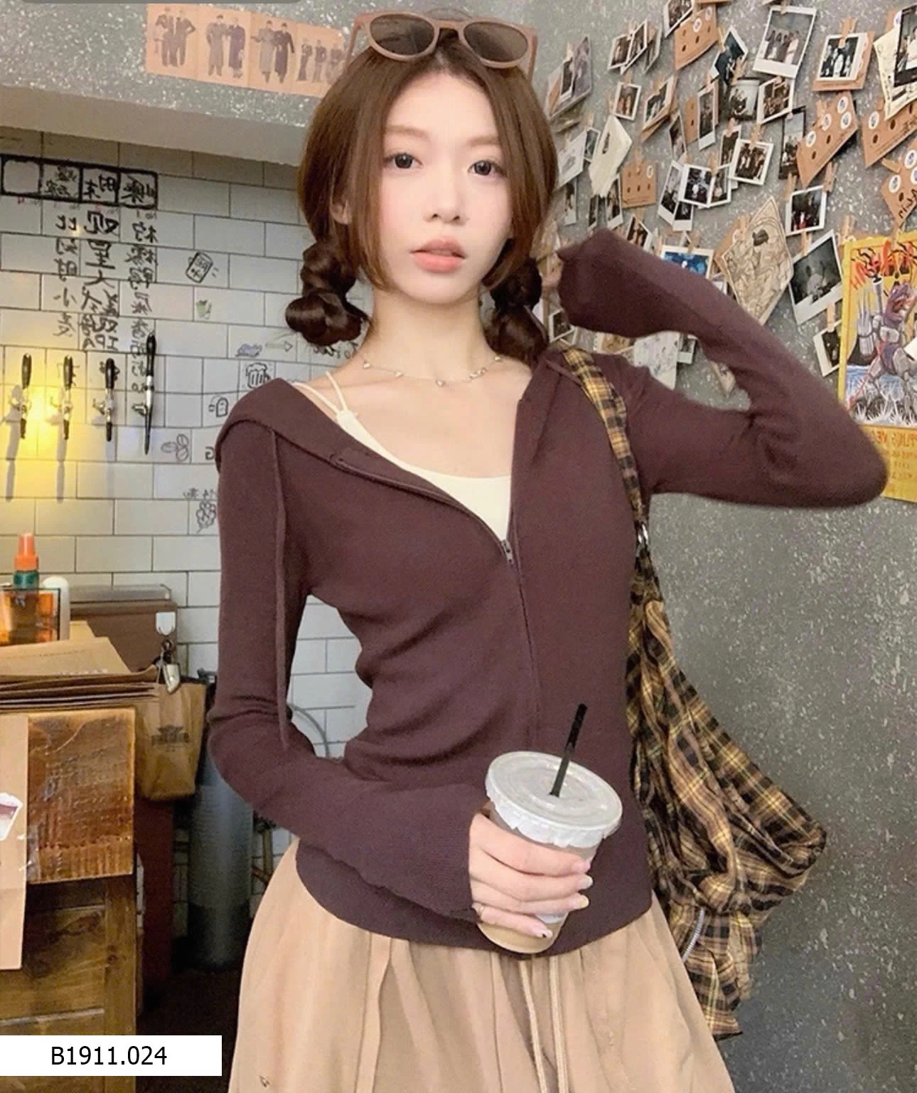 ÁO KHOÁC LEN MOSES QUEEN Giá sỉ 190k