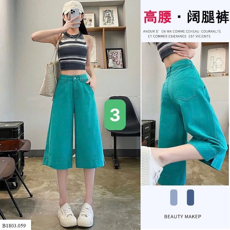 QUẦN JEANS ỐNG LỬNG CHO NỮ    Sỉ 175k