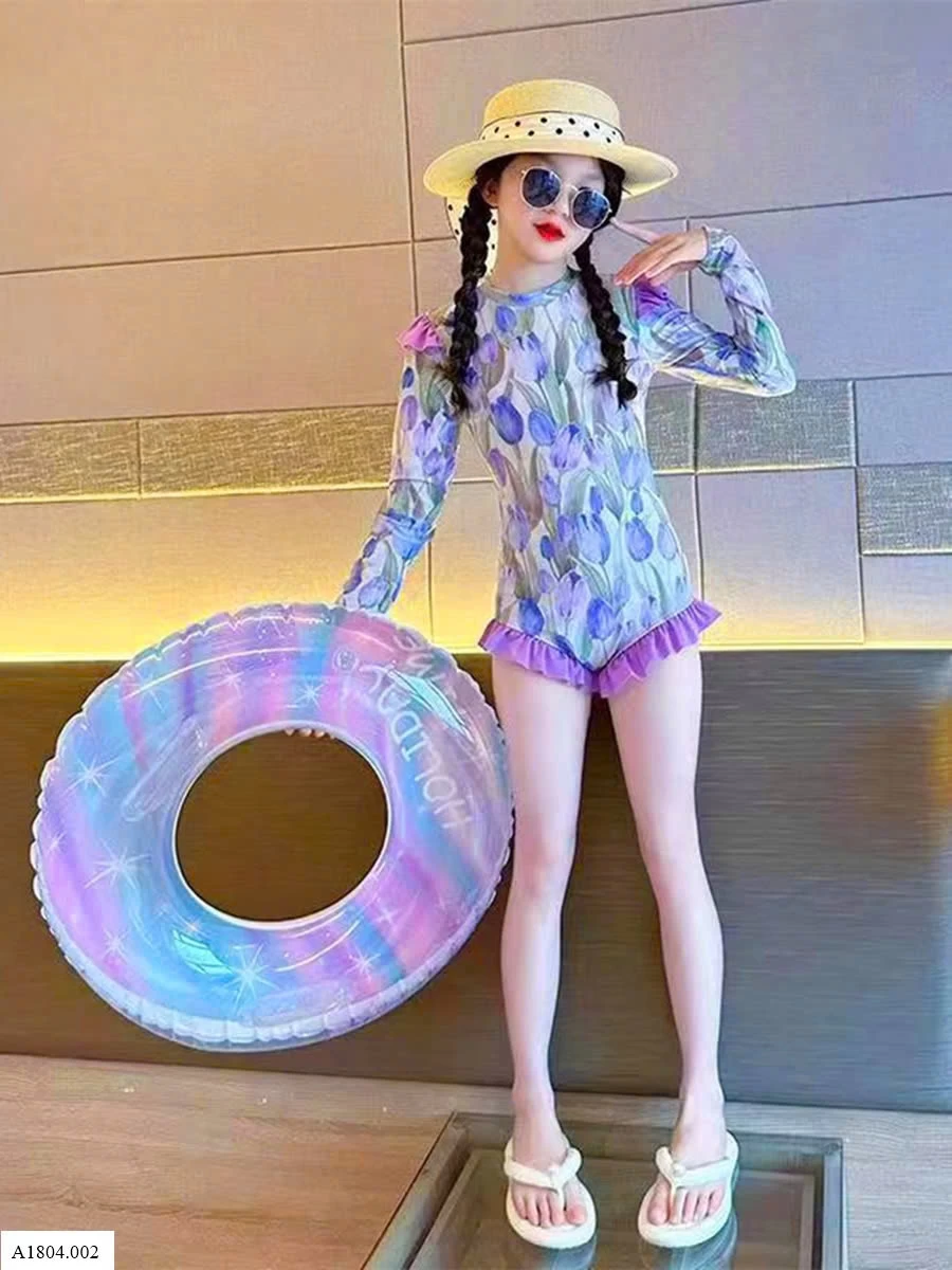 BỘ BƠI LIỀN THÂN DÀI TAY CHO BG  Sỉ 152k
