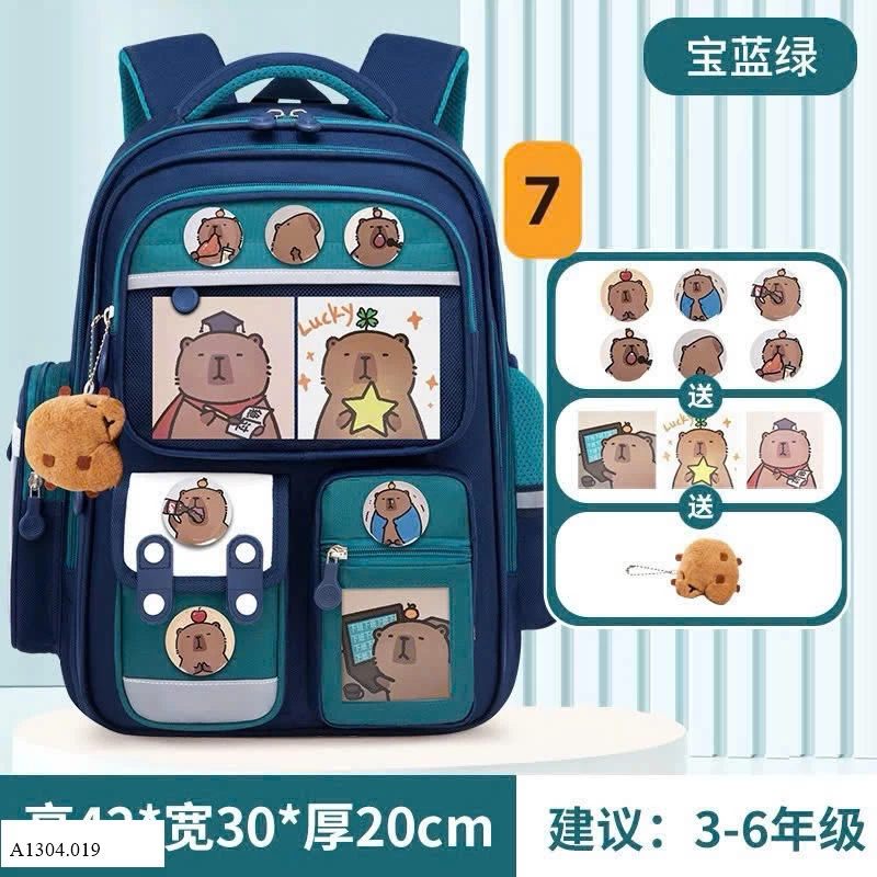 BALO ĐI HỌC CAPYBARA  BÉ  Sỉ 140