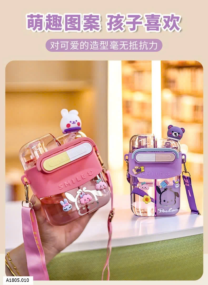  BÌNH NƯỚC DỄ THƯƠNG CHO BÉ   Sỉ 550ml: 107k         780ml: 114k 