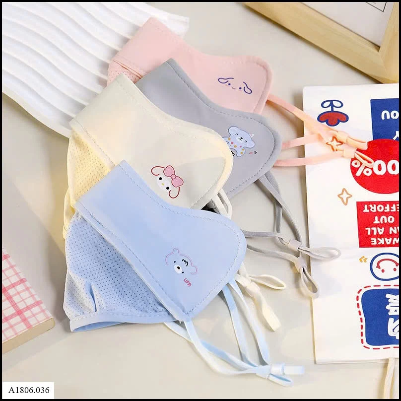 SET 4 KHẨU TRANG THÔNG HƠI CAO CẤP CHO BÉ Sỉ  71k/1 set 4c