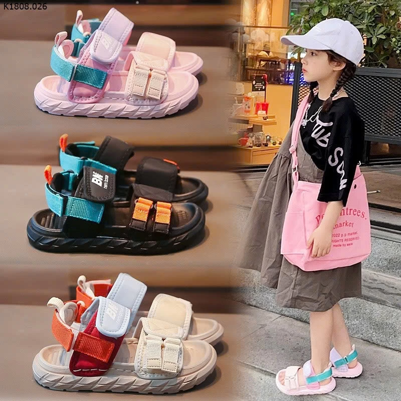 SANDAL PHỐI MÀU BÉ GÁI Si 120k