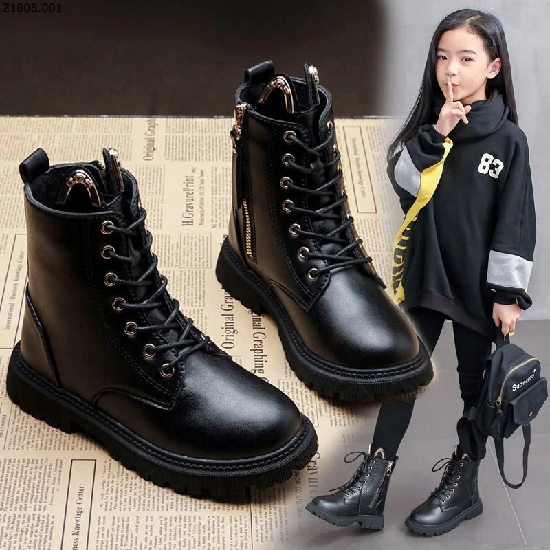 Giày cao cổ khóa bên Si sz 26-31: 143k sz 34-37: 152k sz 38-39: 159k