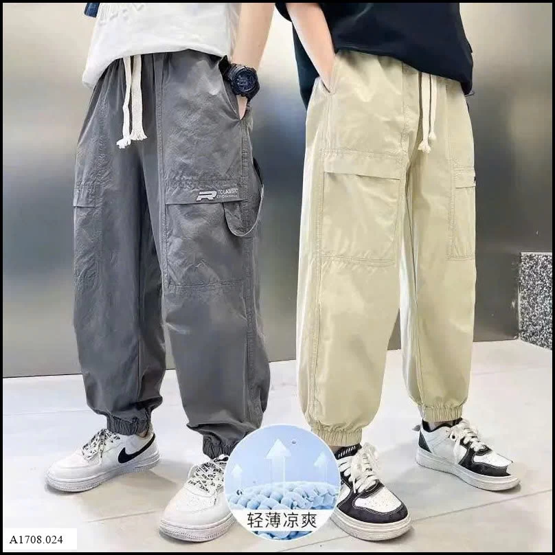 QUẦN JOGGER BÉ TRAI Giá sỉ 98k