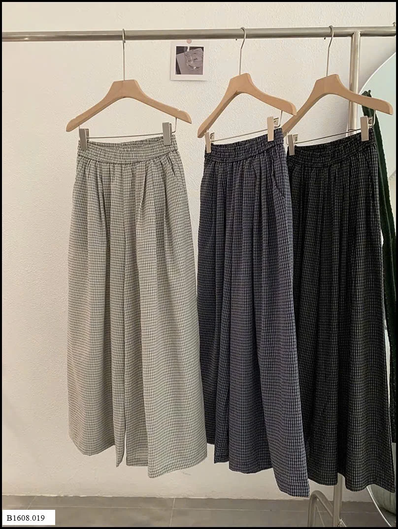 QUẦN SUÔNG KẺ NỮ Giá sỉ 182k