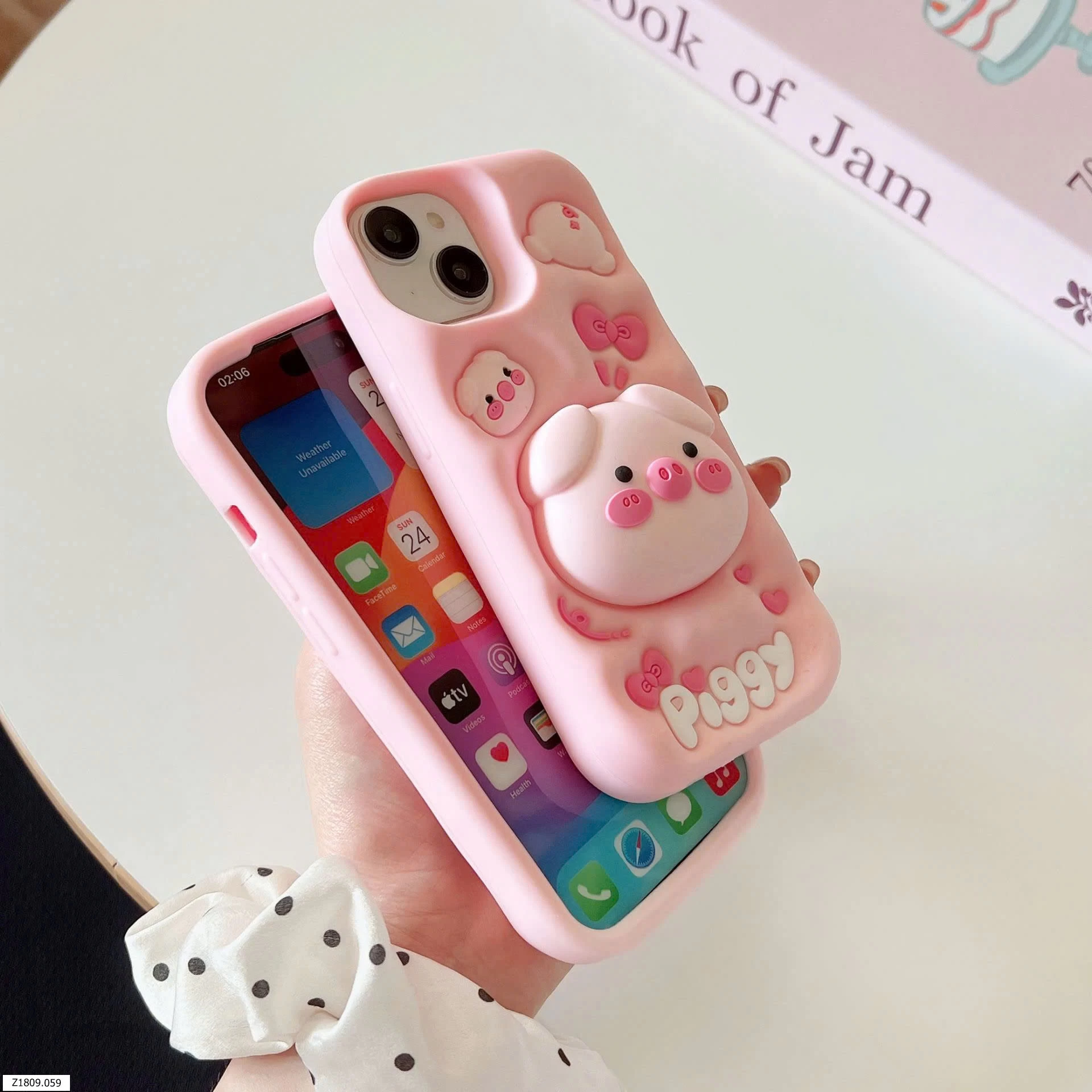 ỐP ĐIỆN THOẠI IPHONE CUTE   Sỉ 54k/c 