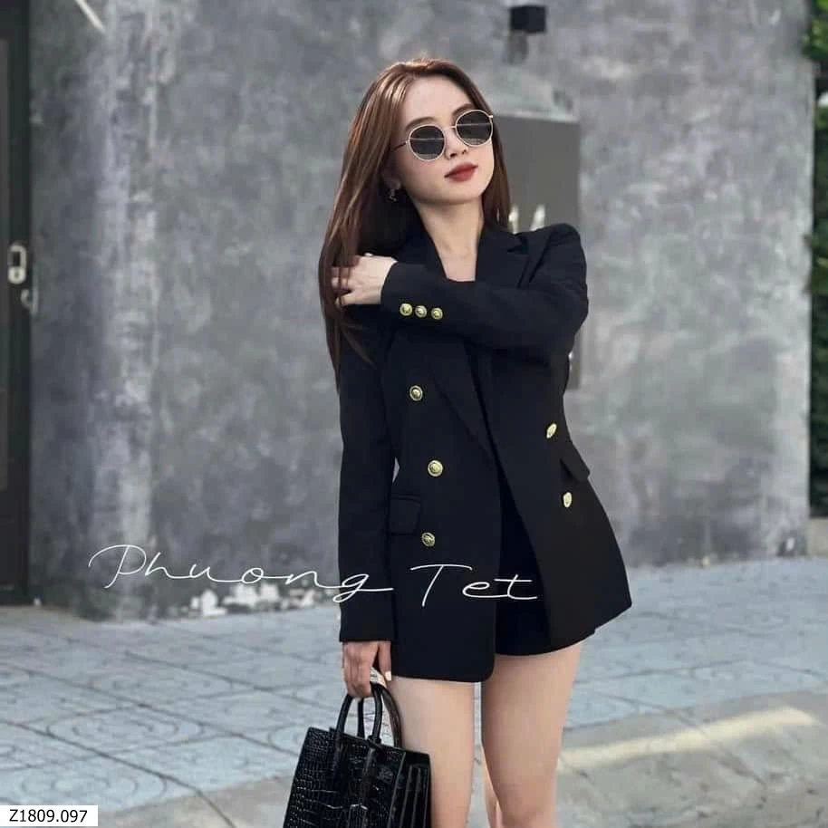 BLAZER CÚC VÀNG QC  sỉ 143k/c