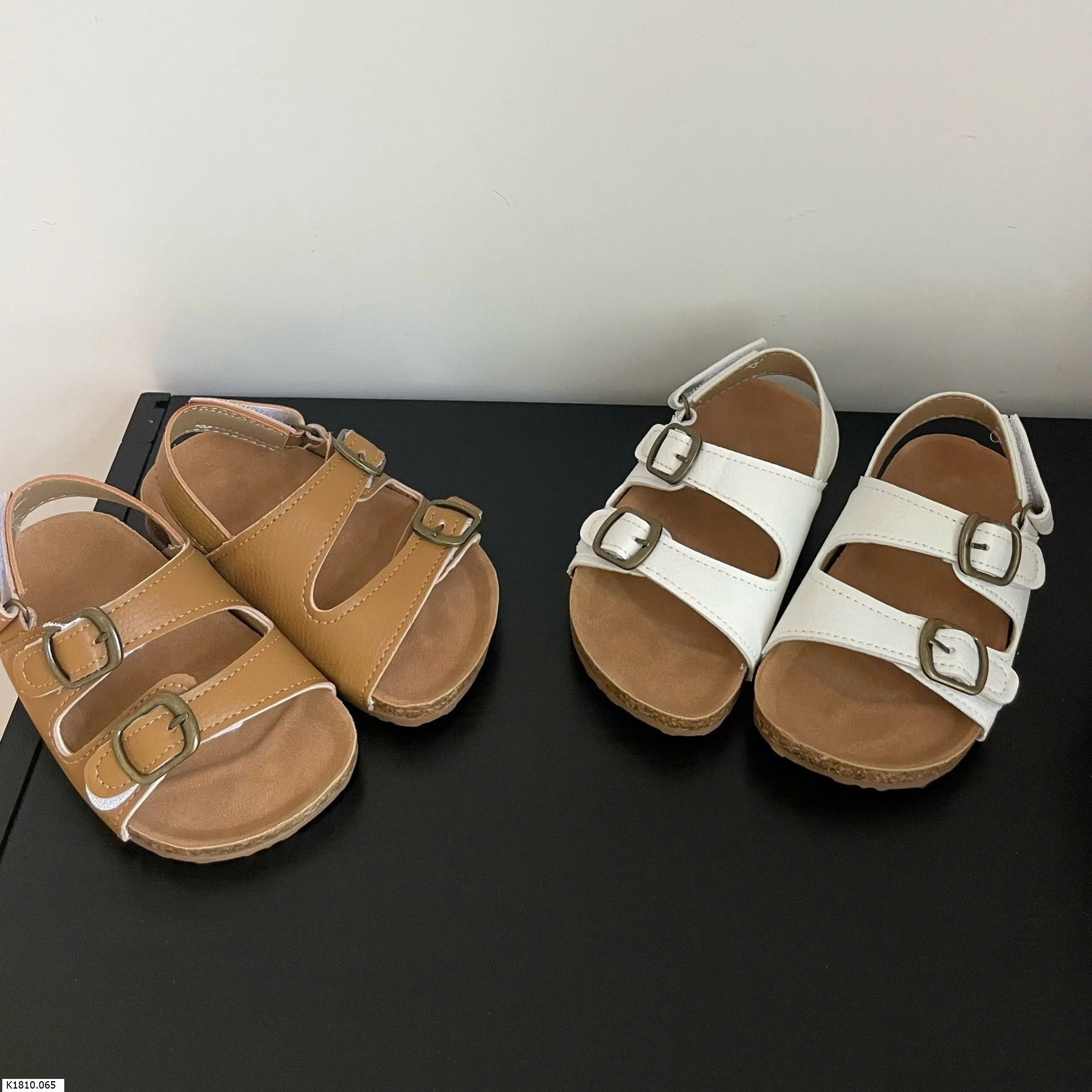 SANDAL ĐẾ KẾP QUAI DÁN Sỉ size 23-30: 160k  sz 31-35: 171k 