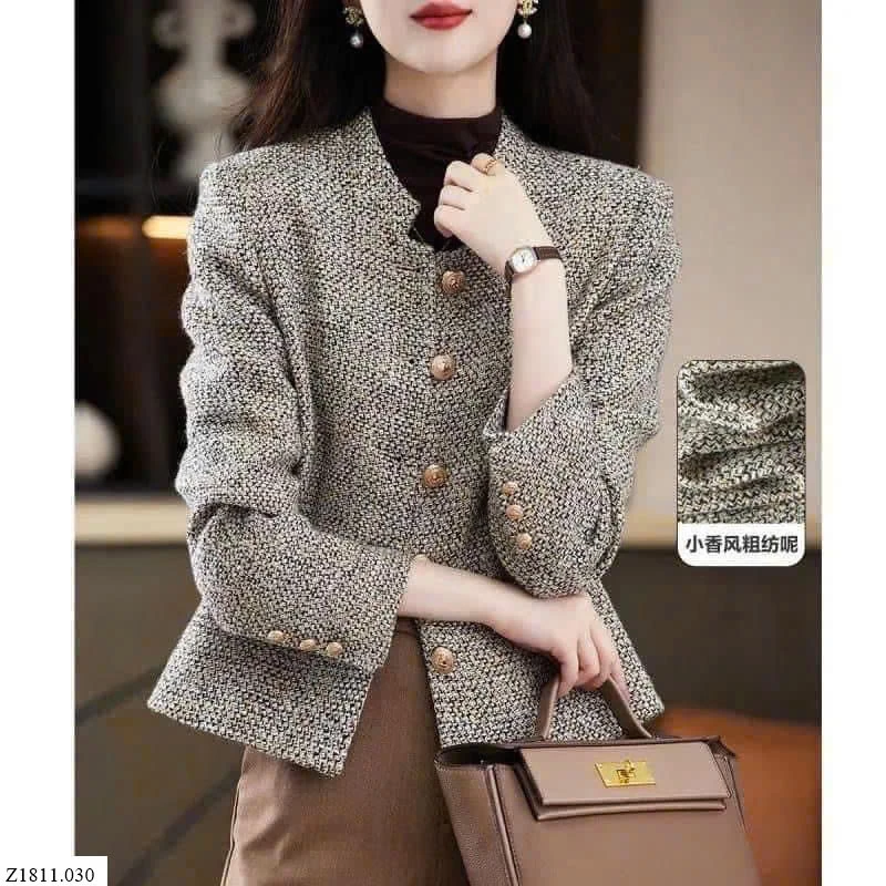 ÁO KHOÁC DẠ TWEED Sỉ 219k