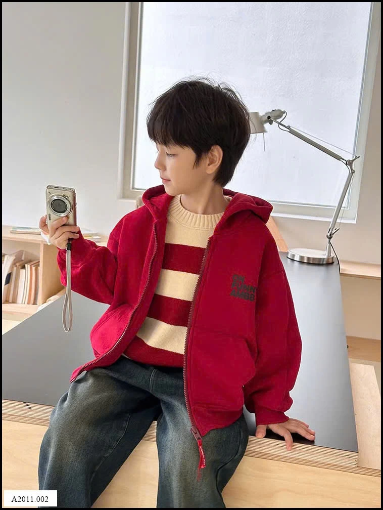 ÁO KHOÁC NỈ BT AMBBKIDS Giá sỉ sz 100-150:  225k/c  sz 160:  245k/c 