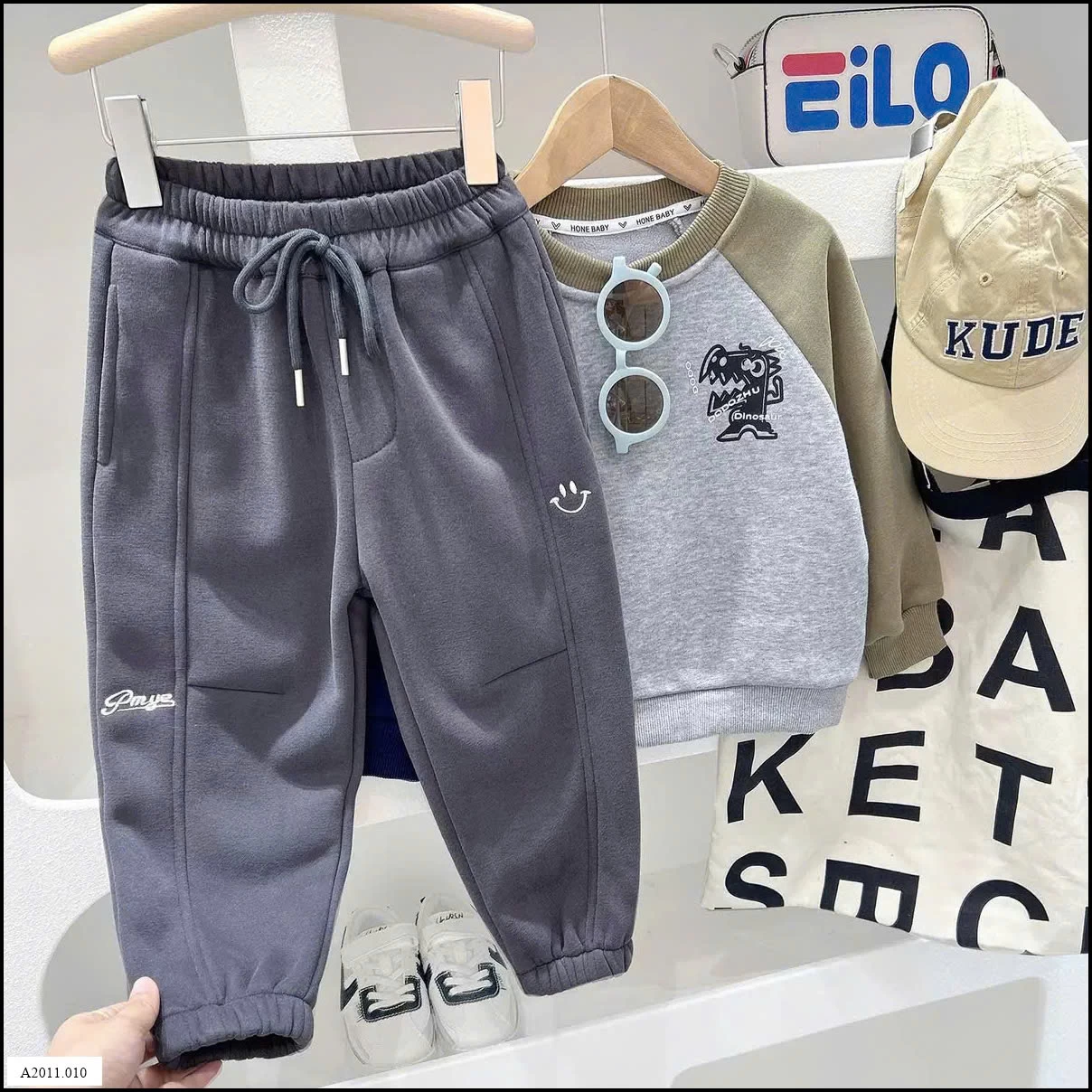 QUẦN NỈ LÓT LÔNG CHO BÉ TRAI HÃNG KACADY Giá sỉ 135k