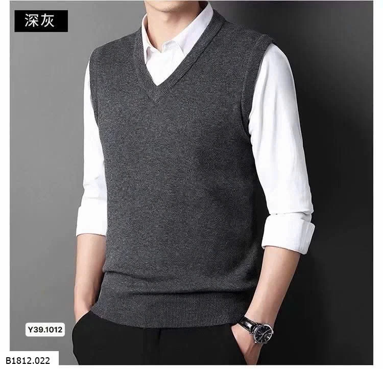 Áo len gile len lông PIERRE CARDIN Giá sỉ 220k