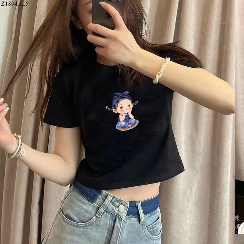 ÁO PHÔNG CROPTOP Si 100k