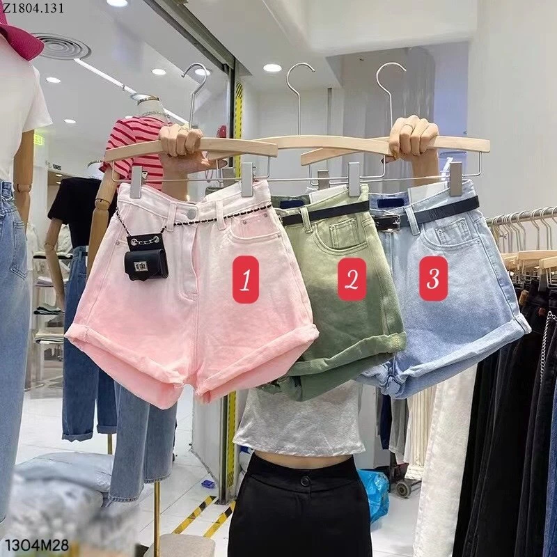 SHORT JEAN LOANG NỮ  Si 113k